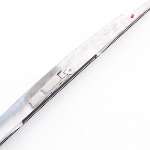 1 Single Old Stock Vintage Anti Wind-Lift Red Dot Wiper Blade Hot Rat Rod 15" - Picture 4 of 5