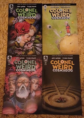 COLONEL WEIRD - COSMAGOG #1 2 3 4 Full Set - BLACK HAMMER - Lemire - DARK HORSE 