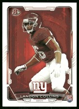 2015 Bowman #38 Landon Collins Rookies MLB Baseball Card