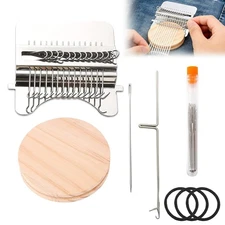 Knitting Patch Kit Darning Loom Repair Tool for Jeans Socks Clothes DIY Beginner