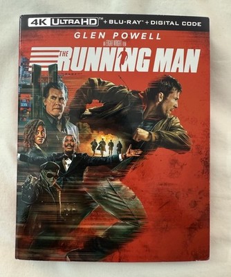 The Running Man (4K UHD + Blu-Ray + Digital, 2026) BRAND NEW W/SLIPCOVER