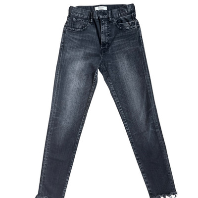 Moussy Vintage Black Washed Skinny Jeans Size 24