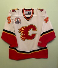 Miikka Kiprusoff Calgary Flames 2004 Stanley Cup Jersey CCM XXL