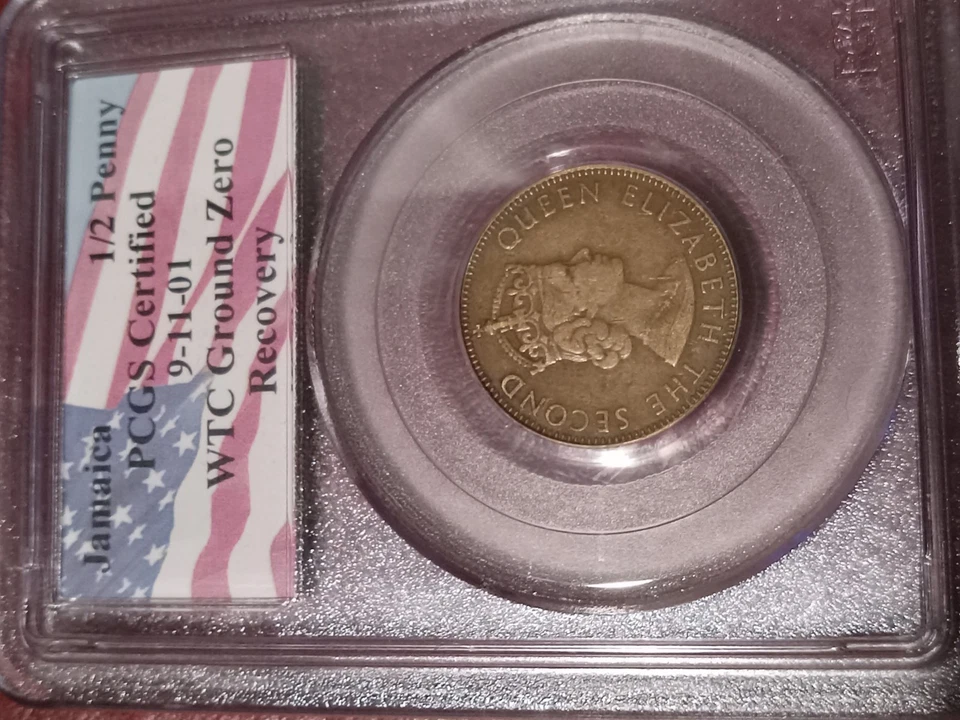 WTC Recovery Coin from Ground Zero. 9/11. PCGS Certified - Image 3 of 4