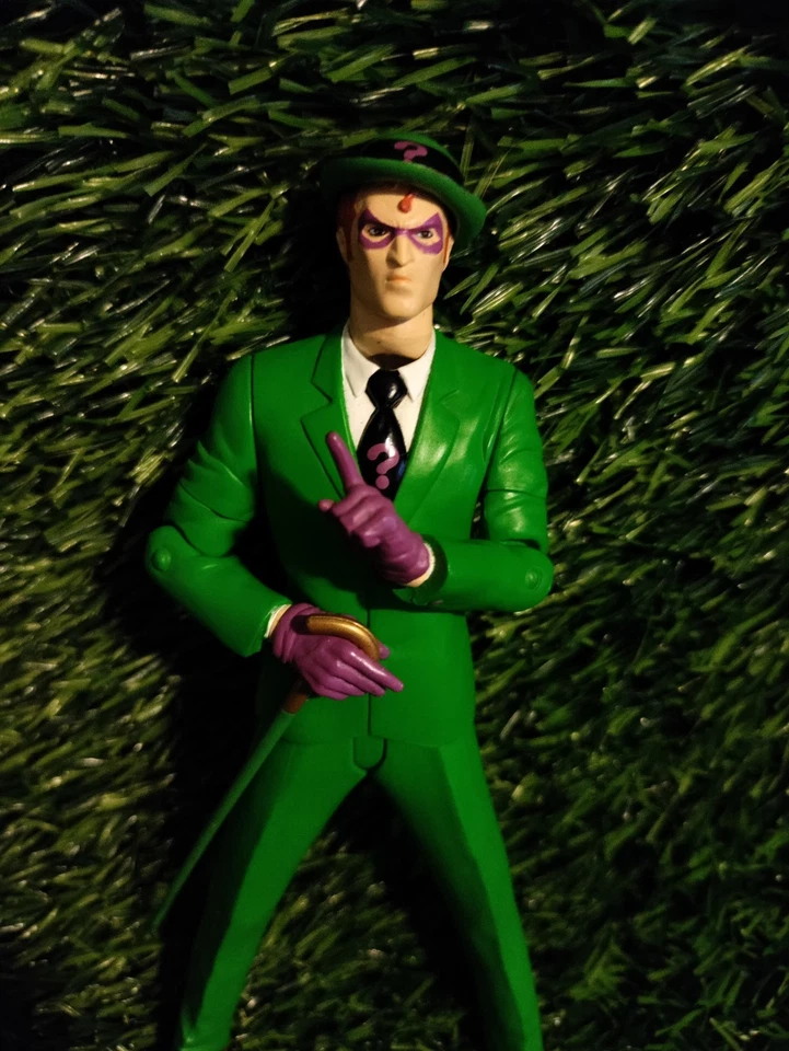 Figura de acción coleccionista Batman Hush serie 2 The Riddler DC Direct 2004 Foto 2 de 4