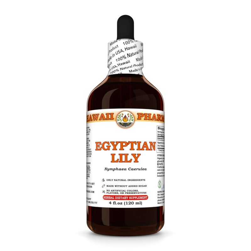 Egyptian Lily (Nymphaea Caerulea) Dried Flower Liquid Herbal Extract
