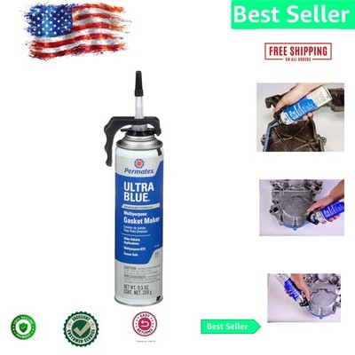 High Flexibility Blue RTV Silicone Gasket Maker, 9.5 oz - Non-Corrosive Solution