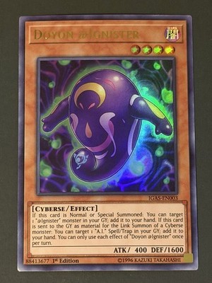 Yu-Gi-Oh! Doyon @Ignister Ultra Rare 1st Edition IGAS-EN003