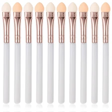 10Pcs Eyeshadow Brush Sponge Applicators Tool Reusable Eyeshadow Applicators Too