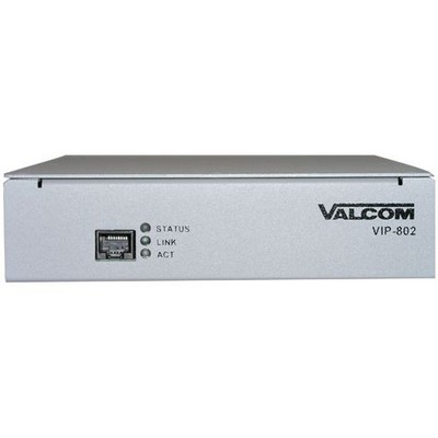 VALCOM Dual Enhanced Network Audio VIP-802B UPC 799111023410