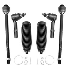  6Pcs Front Tie Rods Kit for Chevy GMC Silverado Sierra Suburban 1500 Avalanche