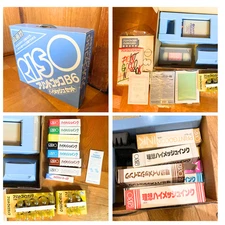 Vintage RISO Print Gocco B6 Screen Printing Kit Japan Complete Set w/ Inks Bulbs