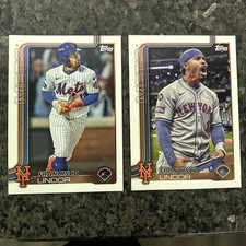(2) 2025 Topps Costco Flagship Collection Oversize Francisco Lindor SSP