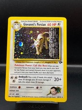 Giovanni's Persian 8/132 Gym Challenge Holo Rare LP Pokémon TCG on eBay