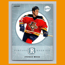 Stephen Weiss #333 2002-03 Upper Deck Vintage Florida Panthers Hockey Card NHL