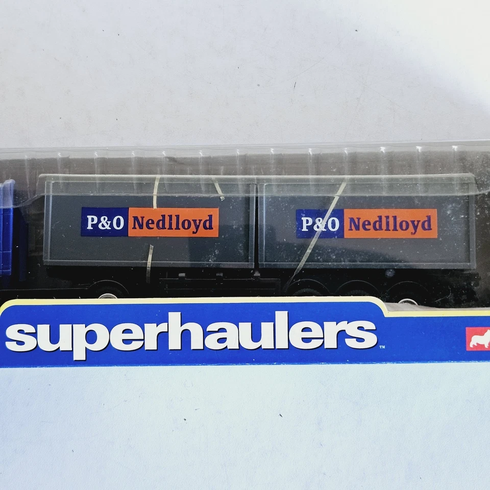 Corgi Superhaulers TY87004 Daf 95 Skeletal Trailer P&O Nedlloyd Model - Unused - Image 2 of 4