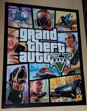 Grand Theft Auto V 5 Double Sided Poster Promo Rockstar Games Michael Franklin Grand Theft Auto V 5 Double Sided Poster Promo Rockstar Games Michael Franklin