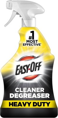Easy-Off Heavy Duty Degreaser Cleaner Spray, Kitchen Degreaser, 32 Oz