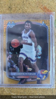 202526 Bowman Basketball Darryn Peterson Gold Mojo 3950 Mega Box Rip G2U