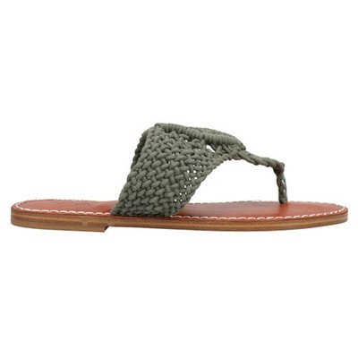 MIA Vivian TStrap  Womens Green Casual Sandals GS1295210-SKHA