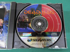 Sega Saturn -- Deadalus -- included spine card. *JAPAN GAME!!* SS. 14942