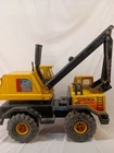 Vintage Tonka Turbo-Diesel Pressed Steel Back Hoe Excavator Shovel Truck