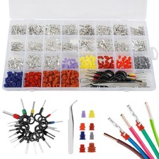 567Pcs Automotive Electrical Connector Pins Kit Terminal Removal Tool Wire Seals