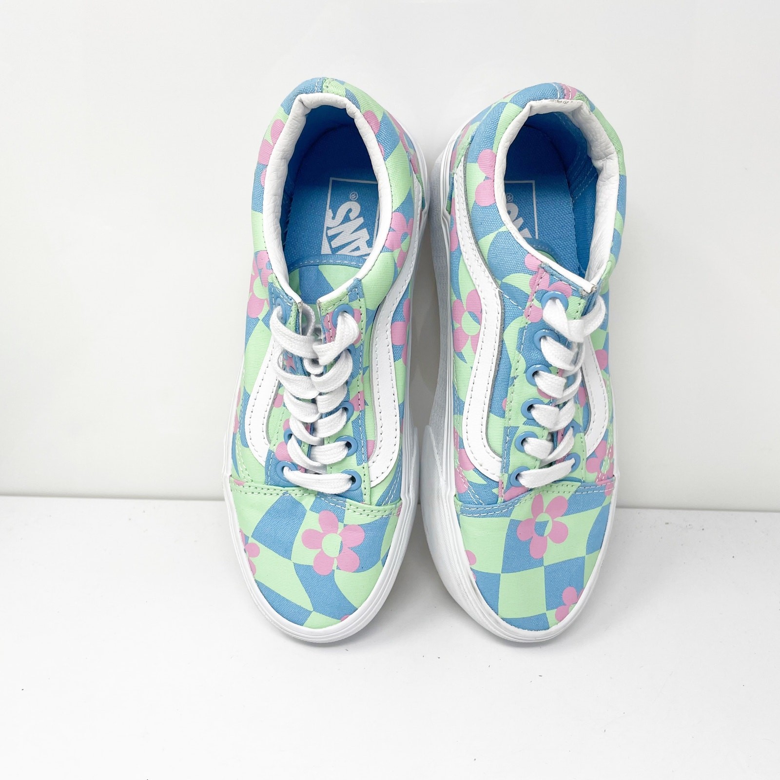 Vans Unisex Off The Wall 721356 Green Casual Shoes Sneakers Size M 4 W 5.5