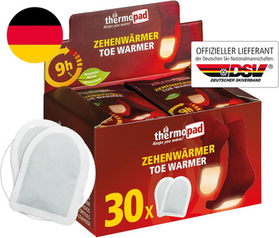 THERMOPAD Zehenwärmer   DAS ORIGINAL: Wärmepads Für 9 Stunden Wärme I Sofort Ein