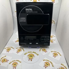 Crown Japan Portable CD Player 1987 FM/AM Radio Model CD 210 FOR PARTS/REPAIR