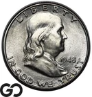 1948-D Franklin Half Dollar