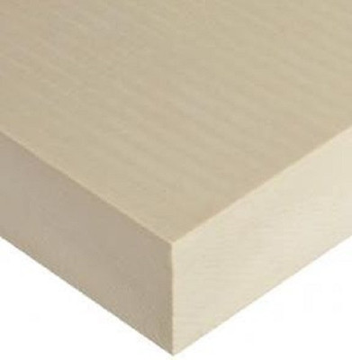 PEEK Sheet, Natural, .750'' Thick - 1'' x 10.75'' (Polyetheretherketone) (Nominal)