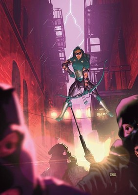GREEN ARROW #15 VARIANT CVR B TAURIN CLARKE CARD STOCK VARIANT (ABSOLUTE POWER)