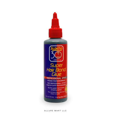 SALON PRO 30 SEC. SUPER HAIR BOND GLUE PROFESSIONAL SPEED 4OZ | FREE SHIPPING