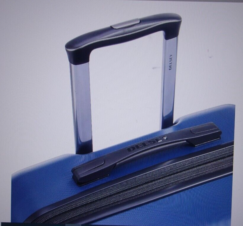 Delsey Air Armour Hardside Spinner Luggage 20" Navy Carryon 199 eBay