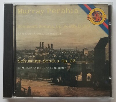 Murray Perahia : Schubert: Piano Sonata D959; Schumann: P [CD, 1987]
