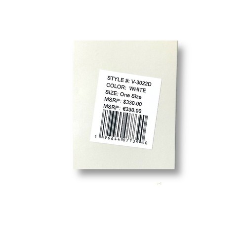 Valentino Orlandi weiß gesteppt Kosmetiktasche Gold Kette Crossbody Top Griff Neu mit Etikett - Bild 9 von 9