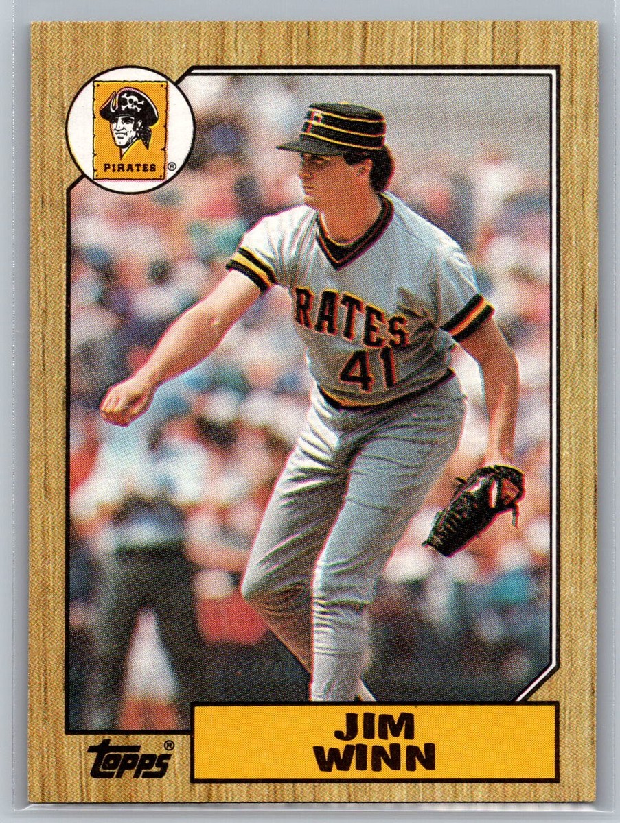 1987 Topps Baseball #262 Jim Winn Pittsburgh Pirates | eBay