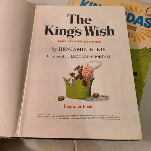 Dr Seuss Vintage Book Lot 6 King Midas Kings Wish, Why I built the Boogle house - Picture 10 of 13