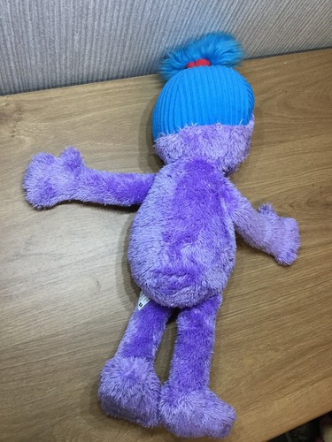 Sesame Street Abby Cadabby Plush Soft Toy Large 24” Purple Teddy Retro TV Rare - Picture 7 of 8