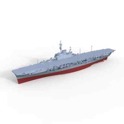 SSC350611S-A 1/350 Model British HMS Implacable Class Aircraft Carrier FULL HUL