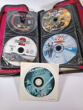 Lot of 5 PC Disc Only Video Games (War, Star Wars, Sims, Action)