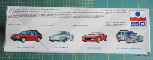 ESCI 1/24 FERRARI 288 GTO 3502 - Photo 7/7