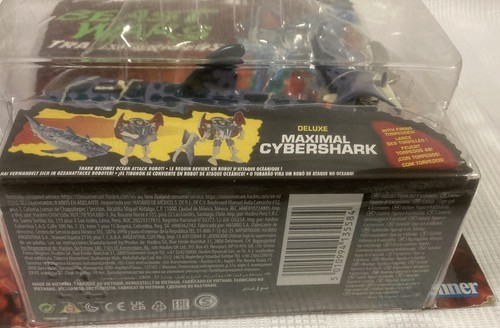 HASBRO 2022 TRANSFORMERS BEAST WARS MAXIMAL CYBERSHARK DELUXE CLASS MOSC SEALED - Picture 3 of 8
