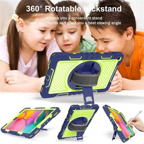 Robuste Stand Hard Case Hülle für Samsung Tab A7 A8 A9 S6 S7 S8 S9 FE Plus S10 - Bild 53 von 73