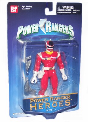Power Rangers in SPACE Red Ranger New Heroes Series 7 Factory