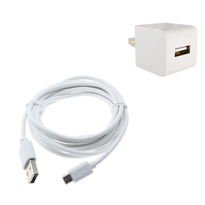Micro Home Charger USB Cable Power for Cell Phones