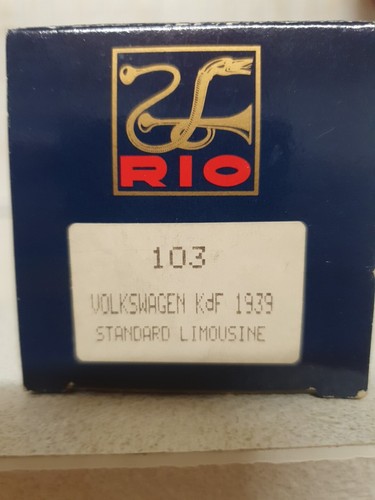 1/43 RIO VOLKSWAGEN MAGGIOLINO KdF .NO BURAGO VITESSE BANG BEST BRUMM SOLIDO - Foto 2 di 11