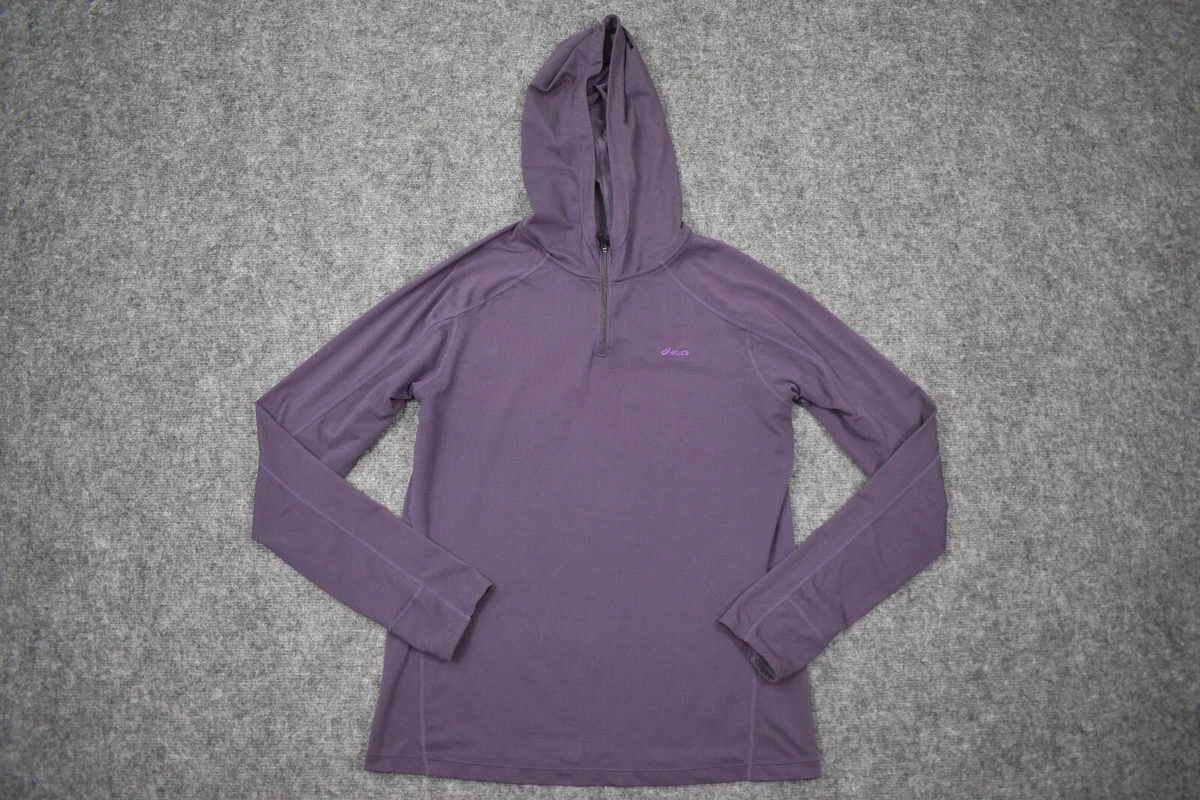 asics quarter zip hoodie