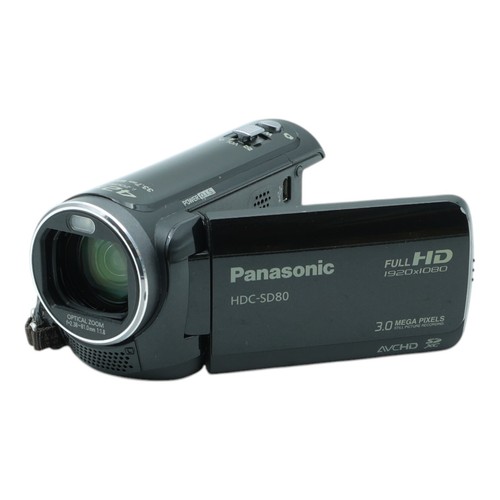 Panasonic HDC-SD80 SD Camcorder Videokamera OVP